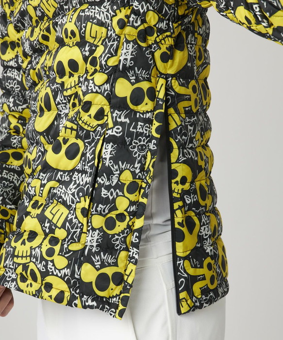 【美品】ラウドマウス メンズ 2wayハイブリッドダウンブルゾン LOUDMOUTH（ラウドマウスゴルフ） ラウドマウス メンズ 2way