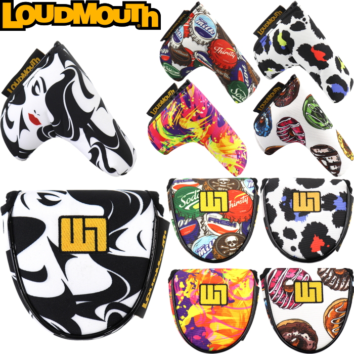LOUDMOUTH（ラウドマウスゴルフ） ラウドマウス パターカバー LM