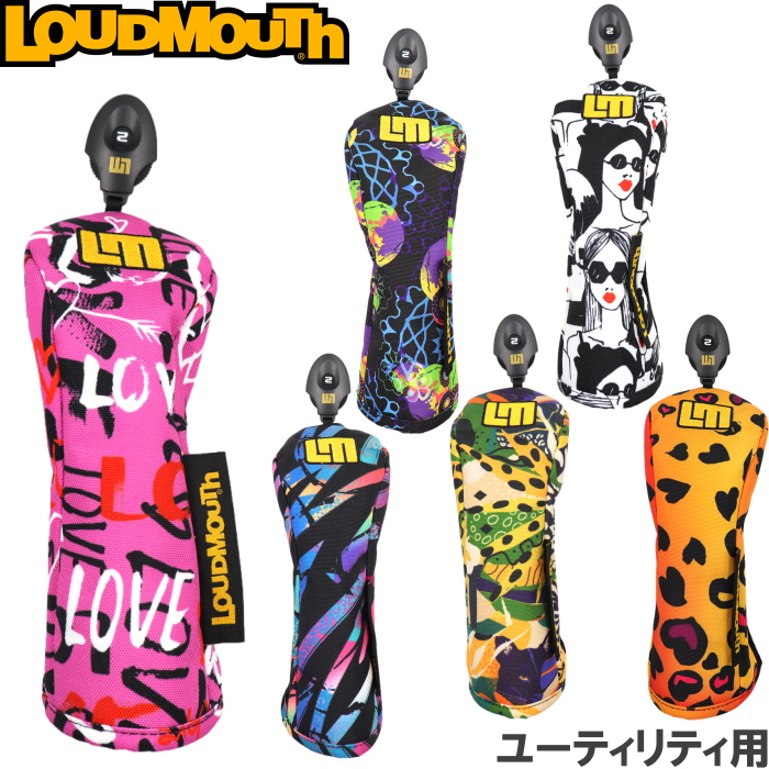Loudmouth - ドライバー　ユーティリティ　アイアンカバー LOUDMOUTH ラウドマウス ヘッドカバー アイアン用（アイアン