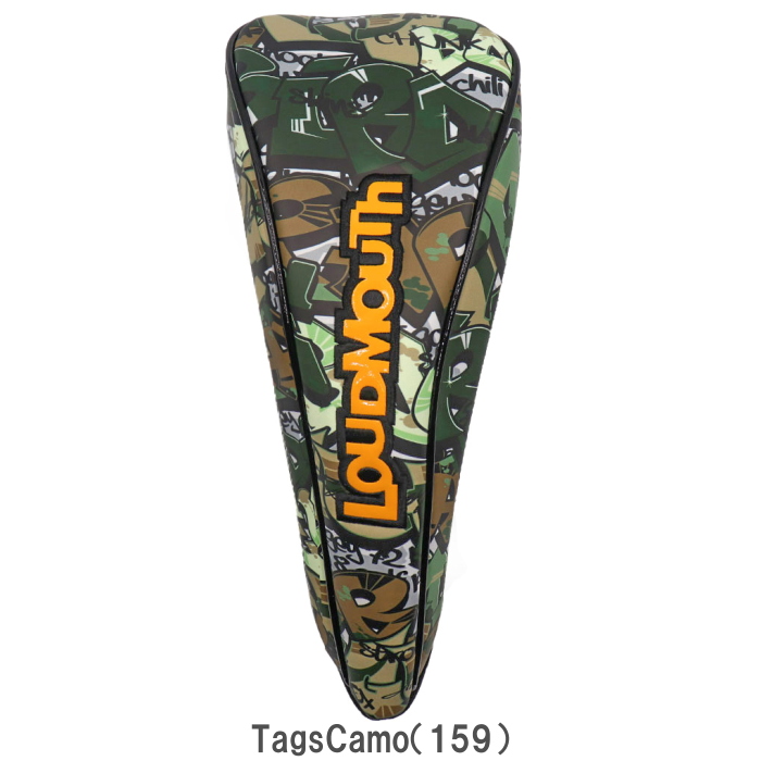 Loudmouth キャディバッグ　ヘッドカバーセット　未使用　※別売り可 LOUDMOUTH（ラウドマウスゴルフ） ラウドマウス ドライバー用