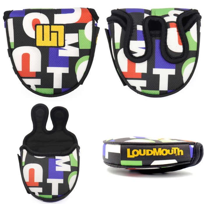 Loudmouth - LOUDMOUTh パターカバー 2個セット 定価7,260円 ラウドマウス LOUDMOUTH(ラウドマウス) NEXT ATOM for the future パター