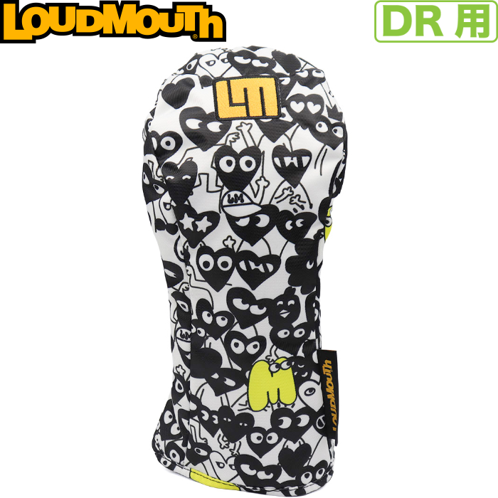LOUDMOUTH ���E�h�}�E�X �h���C�o�[�p�w�b�h�J�o�[�@LM-HC0020/DR�@Gathering Of Hearts�i425�j�M���U�����O�I�u�n�[�c