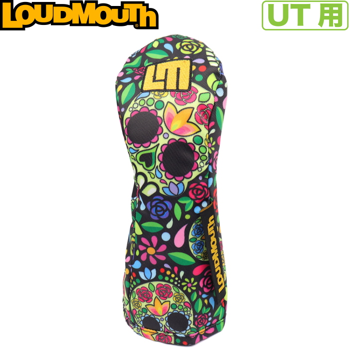 LOUDMOUTH ���E�h�}�E�X ���[�e�B���e�B�p�w�b�h�J�o�[�@LM-HC0020/UT�@Mosaic Skulls�i342�j���U�C�N�X�J���Y