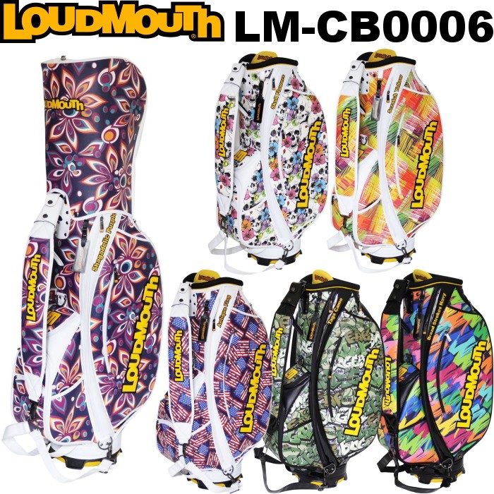 LOUDMOUTH ラウドマウス LM-CB0006 キャディバッグ 9型 : ゴルフ