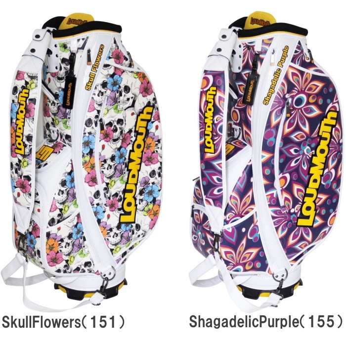 Loudmouth キャディバッグ LOUDMOUTH ラウドマウス LM-CB0031 スタンドキャディバッグ 8.5