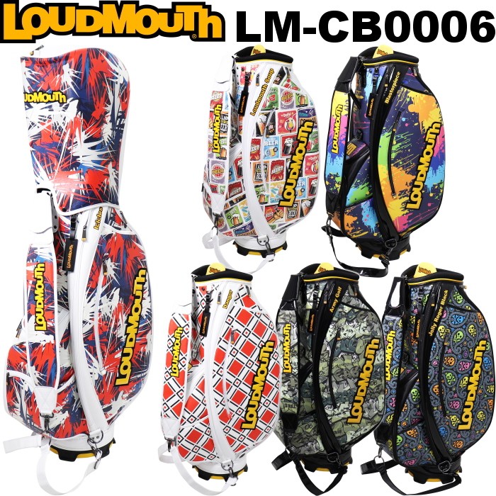 ゴルフキャディバック　ラウドマウス Amazon.co.jp: [Loud Mouth Golf] ラウドマウス キャディバッグ