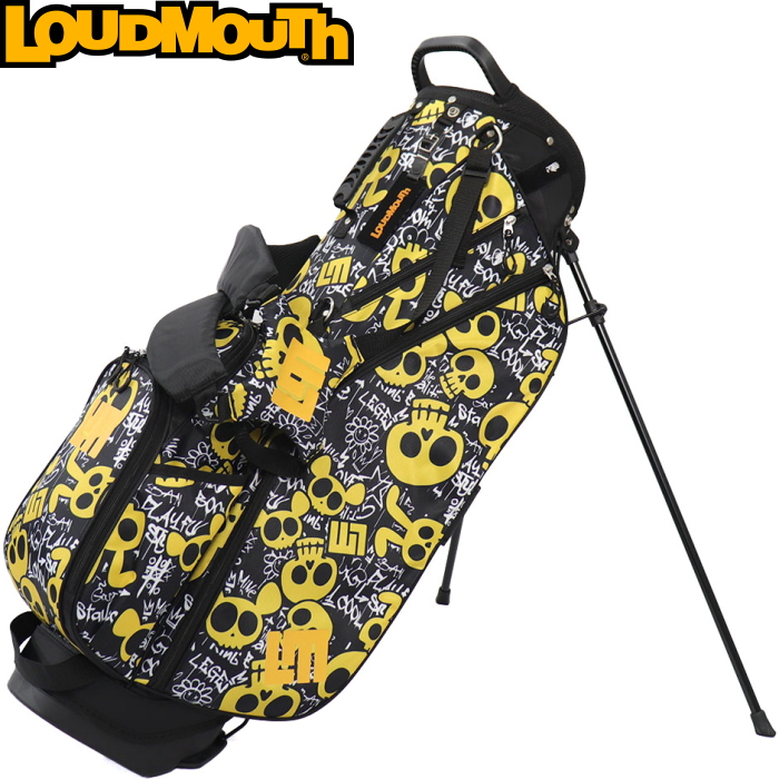 キャディバッグ ラウドマウス LOUDMOUTH  スタンドキャディバッグ Amazon | ラウドマウスゴルフ Loud Mouth Golf キャディバッグ
