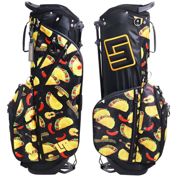 LOUDMOUTH ラウドマウス　 LM-CB0010　8.5型 スタンドキャディバッグ　軽量モデル 761-981【Mona-152/Chimpanzee-238/Tacos-285】 5型 LOUDMOUTH LM CB0010　8