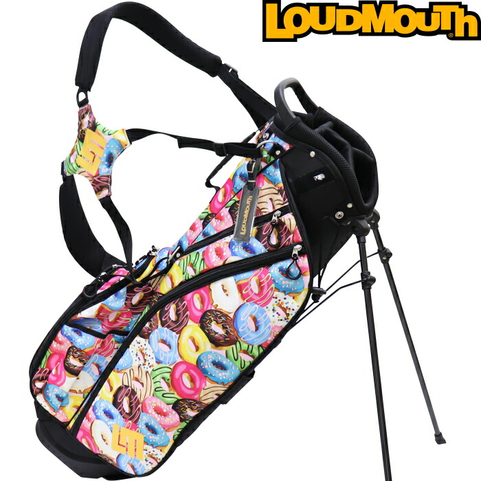 LOUDMOUTH ラウドマウス LM-CB0010 8.5型 スタンドキャディバッグ Doughnuts（094）ドーナツ柄 軽量モデル :  loud-lm-cb0010j : ゴルフアトラス - 通販 - Yahoo!ショッピング