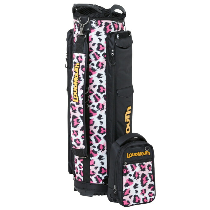 LOUDMOUTH ラウドマウス　キャディバッグ 9.5型 レオパードタイガー LOUDMOUTH ラウドマウス キャディバッグ 9.5型 レオパードタイガー