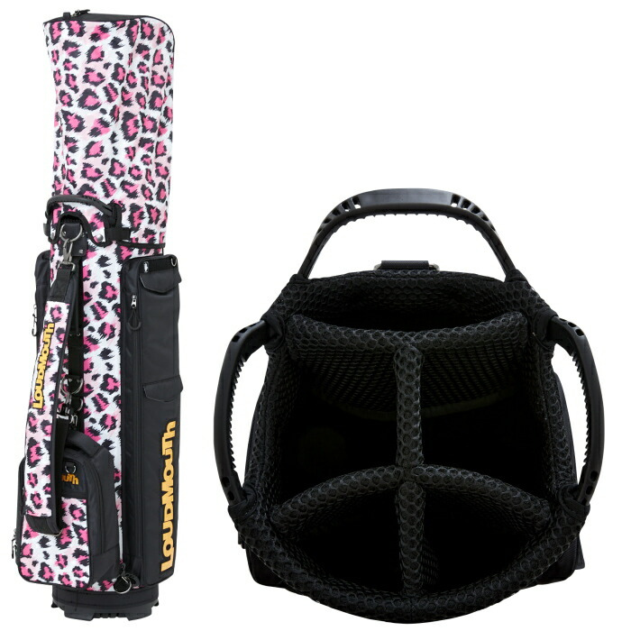 LOUDMOUTH ラウドマウス LM-CB0018 キャディバッグ 9型 Pink