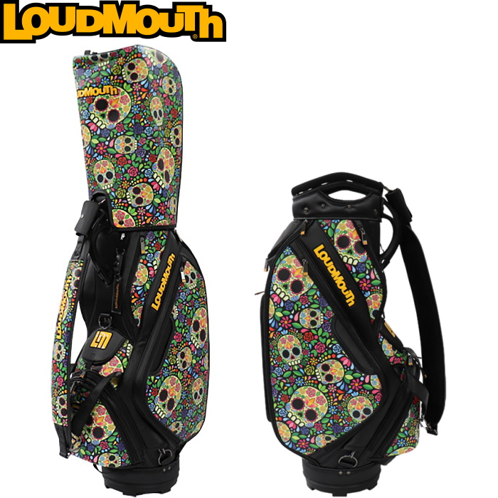 LOUDMOUTH ラウドマウス LM-CB0020 キャディバッグ 9.5型 Mosaic