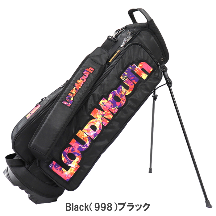 大人の上質  LOUDMOUTH ラウドマウス LM-CB0023 8.5型 スタンドキャディ ゴルフバッグ・キャディバッグ