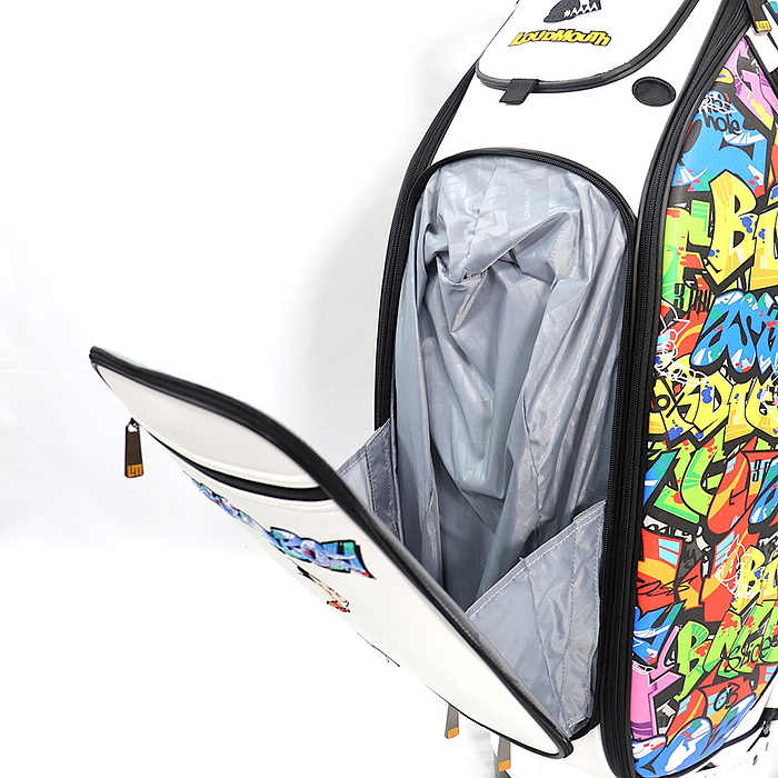 LOUDMOUTH ラウドマウス　NEXT ATOM for the future キャディバッグ 10.5型　LM-CB0025　鉄腕アトム限定コラボモデル｜golf-atlas｜12