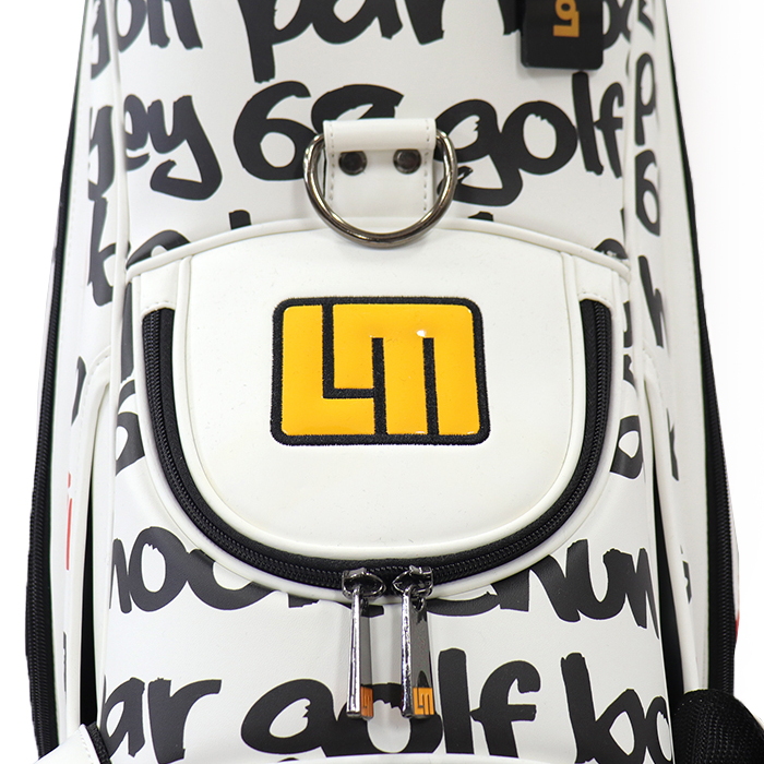 LOUDMOUTH ラウドマウス　LM-CB0027 キャディバッグ 9型　【Loud Sneakers（400）/Big Words White（409）】｜golf-atlas｜11