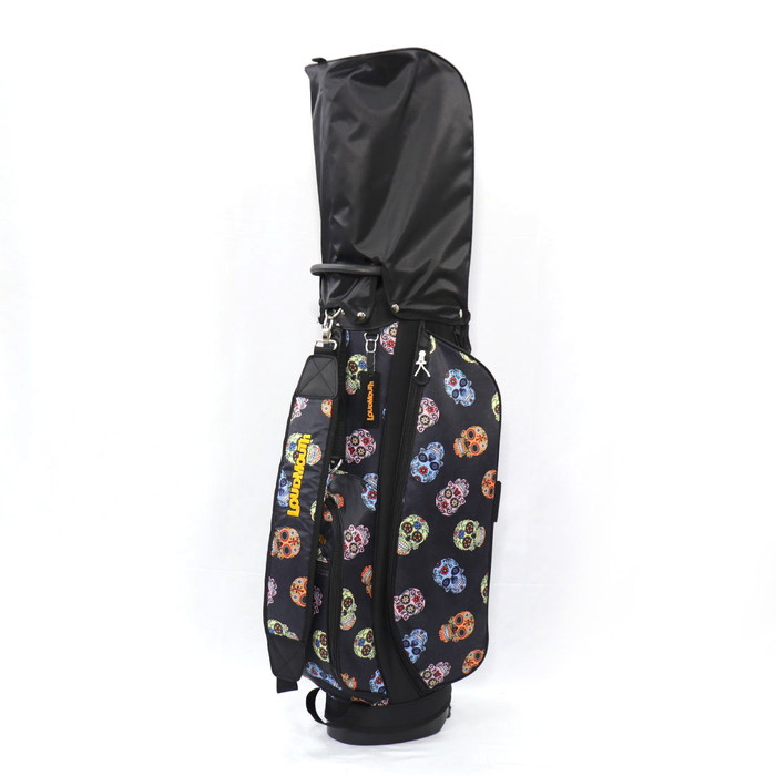 【新品】ラウドマウス キャディバッグ 8.5型 058 シュガースカルズ LOUDMOUTH ラウドマウス LM-CB0031 スタンドキャディバッグ 8.5