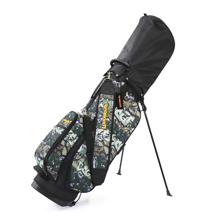 【新品】ラウドマウス キャディバッグ 8.5型 タグスカモ 159 CB0031 LOUDMOUTH ラウドマウス LM-CB0031 スタンドキャディバッグ 8.5