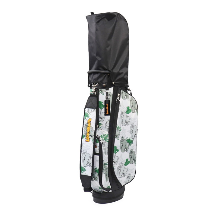 【新品】ラウドマウス キャディバッグ 8.5型 ゴリラグリーン 438 0031 LOUDMOUTH ラウドマウス LM-CB0031 スタンドキャディバッグ 8.5