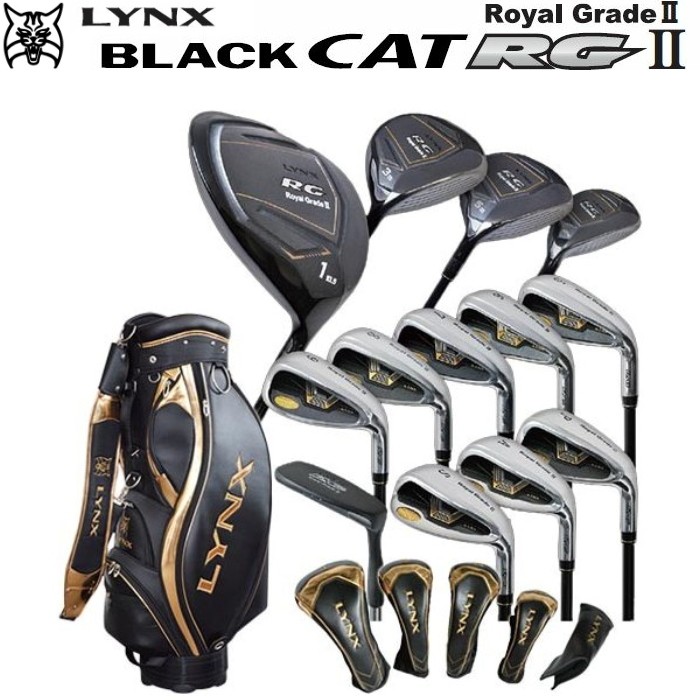 Lynx リンクス BLACK CAT RG II ブラックキャット RG 2 ゴルフ