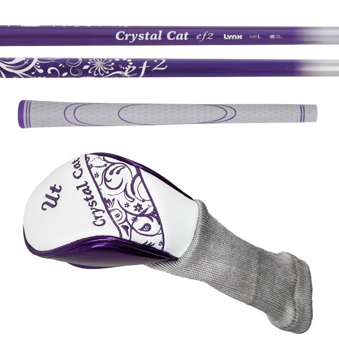 レディース Lynx リンクス Crystal Cat クリスタルキャット ef2 ユーティリティ 26度　カバー付｜golf-atlas｜08