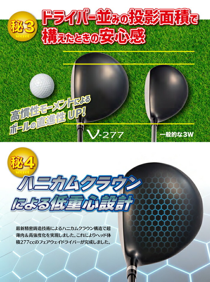 Lynx（リンクス） PARALLAX パララックス V-277 フェアウェイ