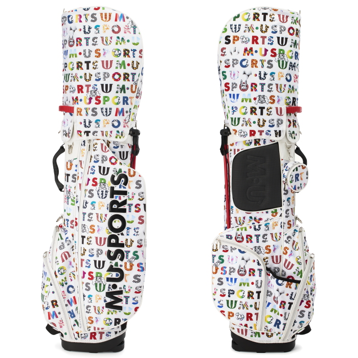 M・U SPORTS SPORTS MUスポーツ 703J1108 カラフルロゴプリント