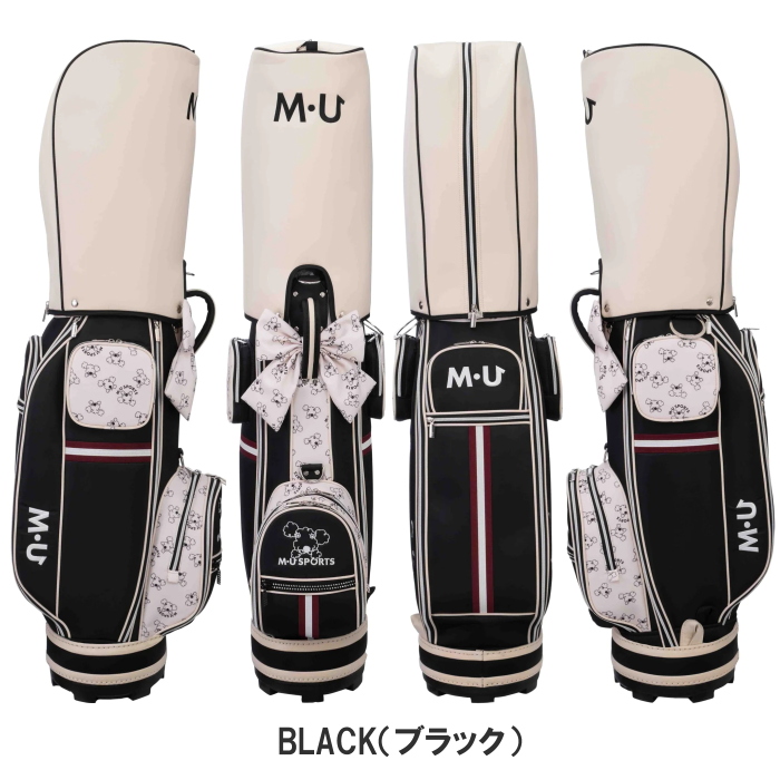 M・U SPORTS　MUスポーツ　703J6106 キャラクター総柄パーツ使い キャディバッグ レギュラーソール｜golf-atlas｜03