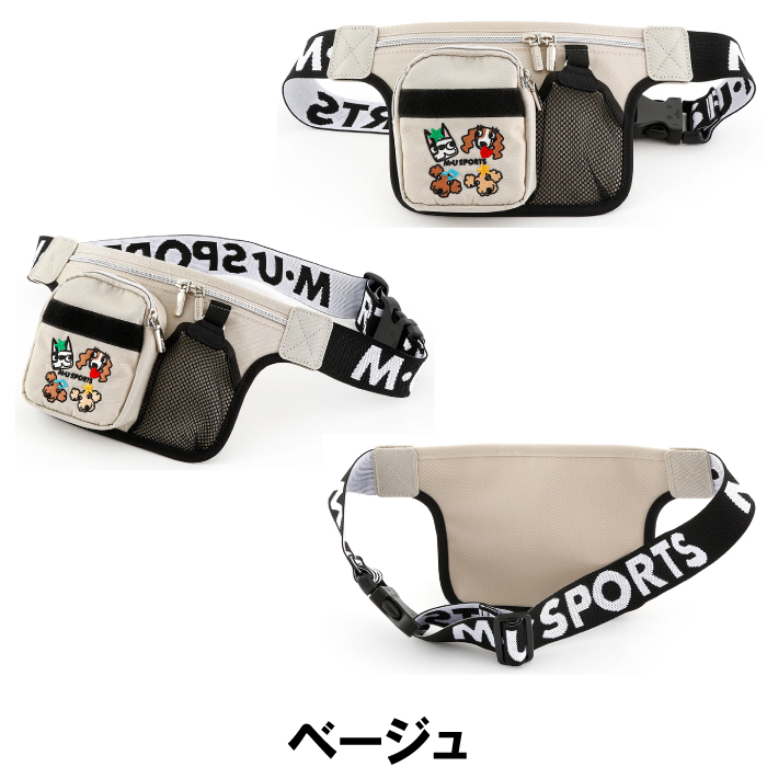 M・U SPORTS MUスポーツ 703Q2022 MUSキャラクター マルチ