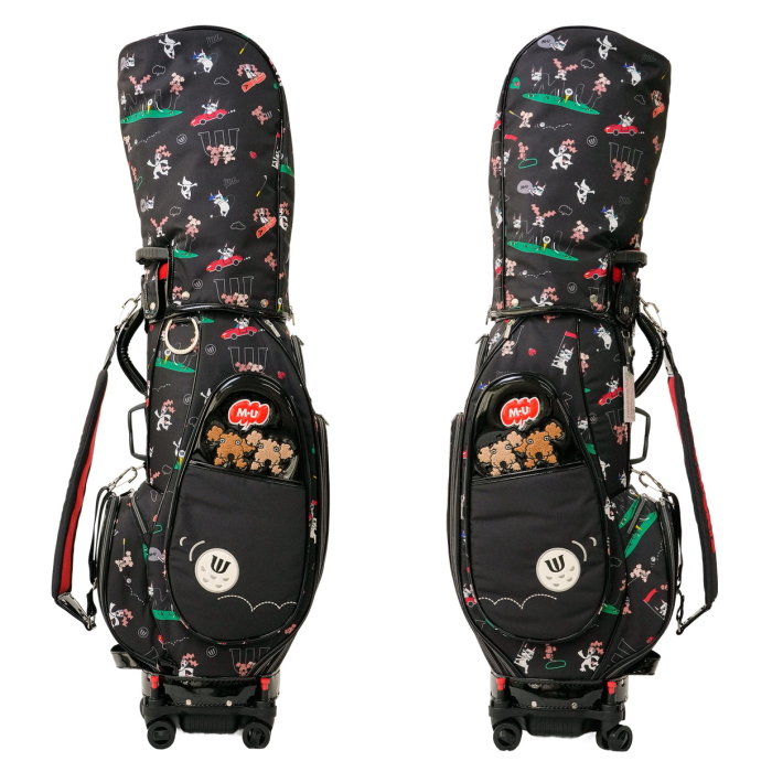 M・U SPORTS MUスポーツ 703R6136 キャディバッグ 4輪ローリングソール