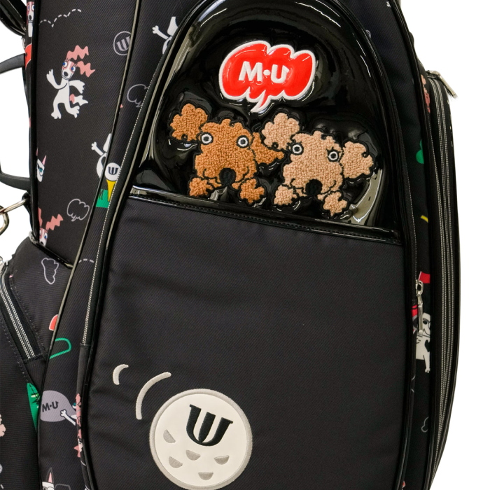 M・U SPORTS MUスポーツ 703R6136 キャディバッグ 4輪ローリングソール