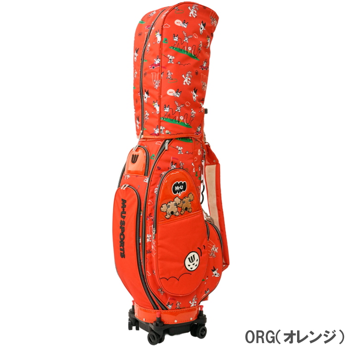 M・U SPORTS MUスポーツ 703R6136 キャディバッグ 4輪ローリングソール