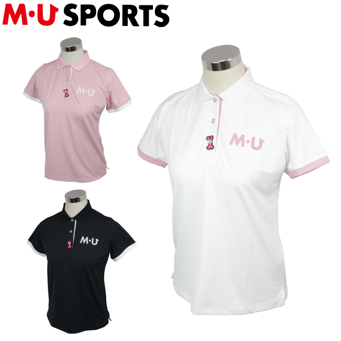 MUスポーツ　ローネック半袖 MUスポーツローネック半袖