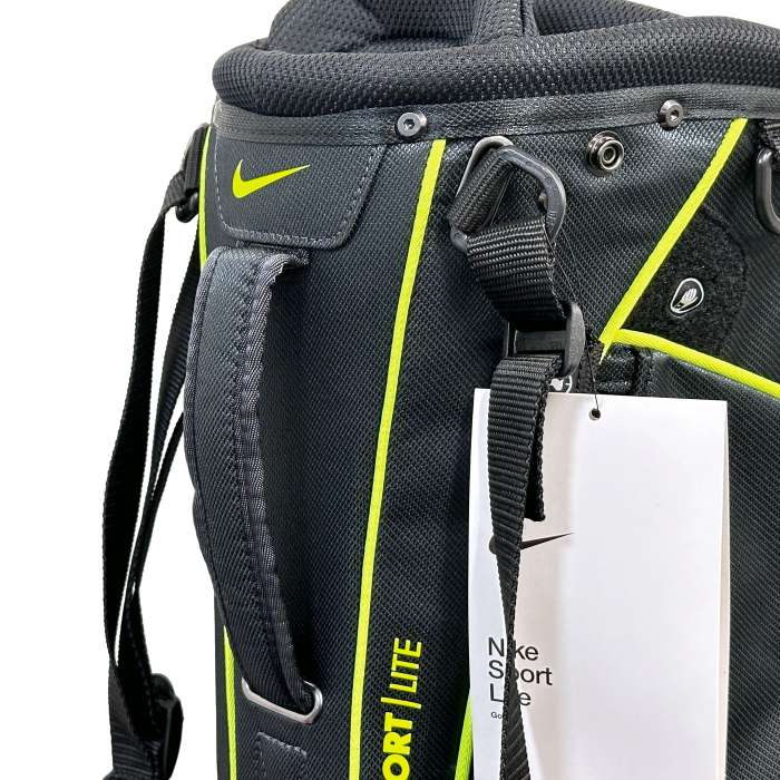 Nike キャディバッグ 黒/グレー/黄緑 Amazon | NIKE ナイキ スタンド キャディーバッグ エアハイブリット2