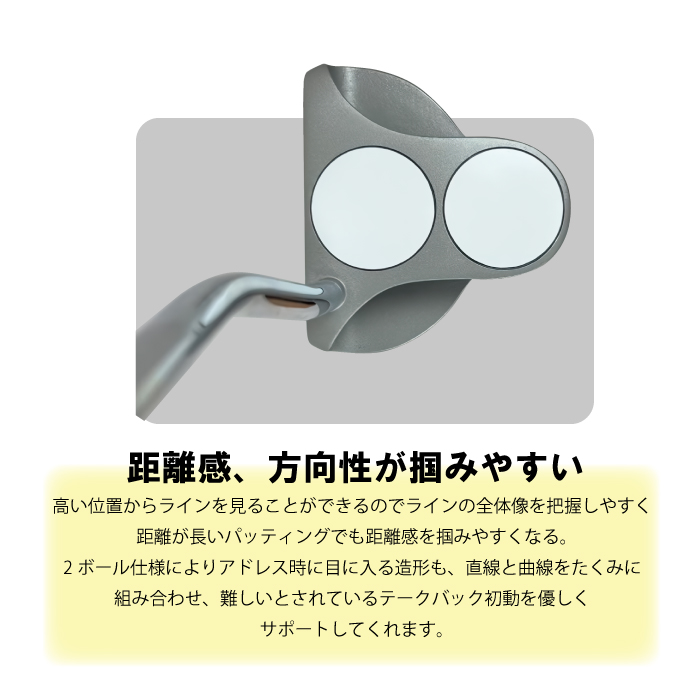 ATLASオリジナル】【選べる長さ44-48inch】 ノーロゴ 無刻印 長尺