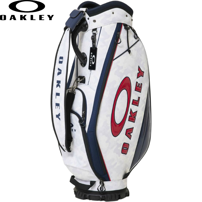 OAKLEY �I�[�N���[ GOLF BAG 18.0 FOS901967 �S���t �L���f�B�o�b�O 9.5�^ 139�iWHITE CAMO�j