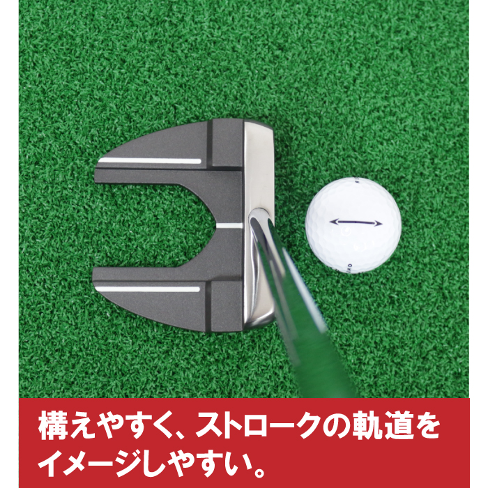 【ネット限定】 ORLIMAR 左用 オリマー TARGET HUNTER ターゲットハンター 中尺 パター