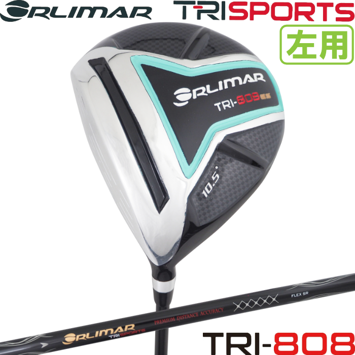 左用 オリマー トライスポーツ TRI808 メンズ ドライバー　ヘッドカバー付 ORLIMAR（オリマー） 左用 トライスポーツ TRI808 メンズ ドライバー