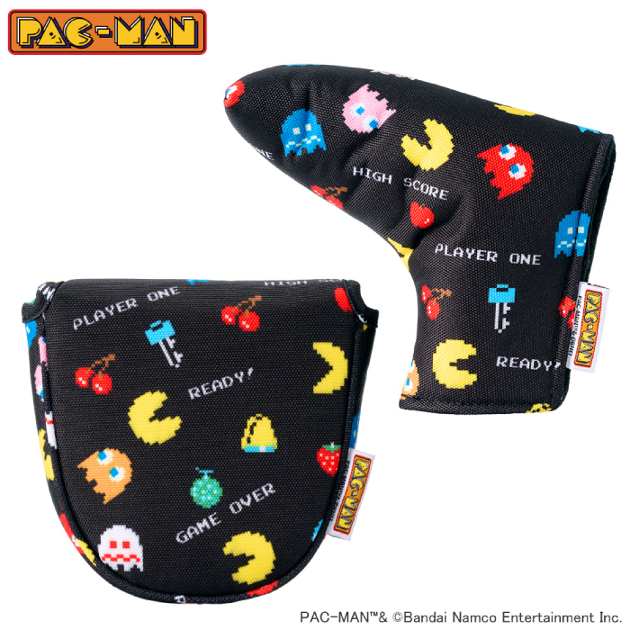PAC-MAN パックマン パターカバー ブレード・ピンタイプ/マレットタイプ バンダイナムコエンターテインメント 公式グッズ :pacman ...