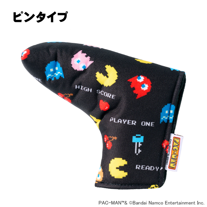 バンダイナムコエンターテインメント PAC-MAN パックマン パターカバー ブレード・ピンタイプ/マレットタイプ 公式グッズ : ゴルフ ...