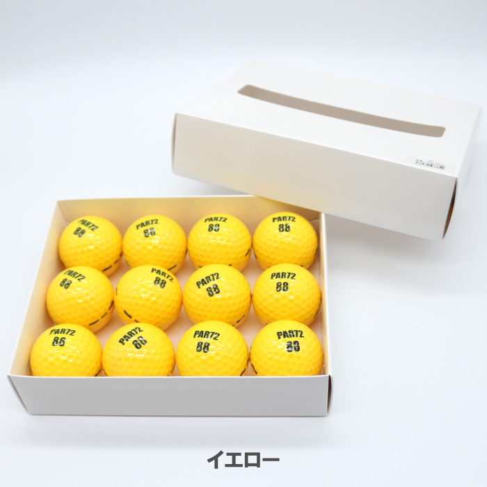 PAR72 ゴルフボール 1ダース（12球入）公認球 ecoパッケージ