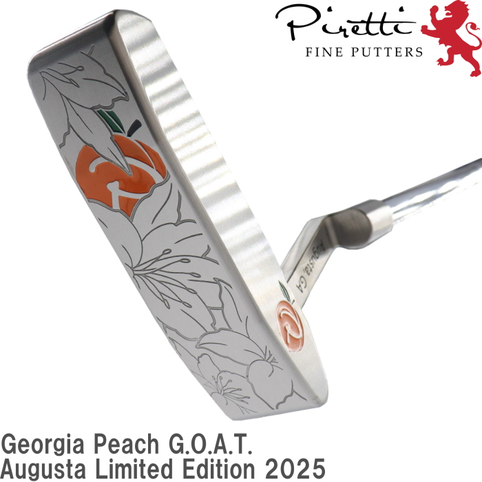 Piretti（ピレッティ） パター ジョージアピーチ G.O.A.T. オーガスタ