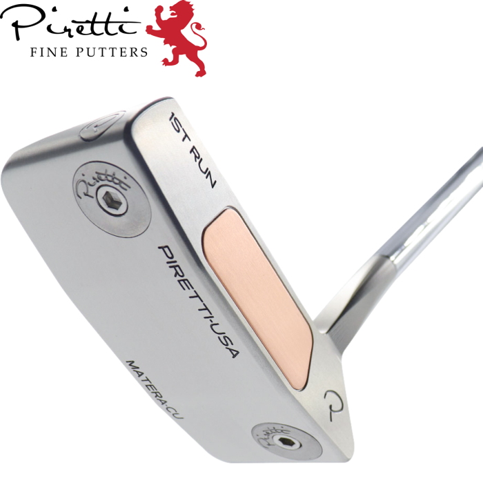 Piretti ピレッティ パター　マテラ カッパーインサート ファーストラン Matera Copper Insert 1st Run Putter  【世界150本限定生産モデル】