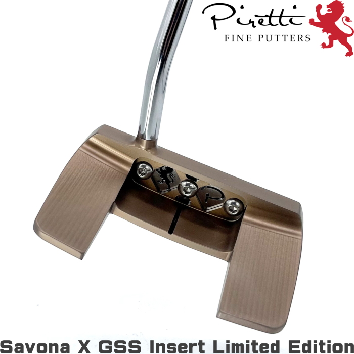 Piretti ピレッティ パター　サボナX GSSインサート リミテッド エディション 2023 (Savona X GSS Insert  Limited Edition)【限定生産モデル】