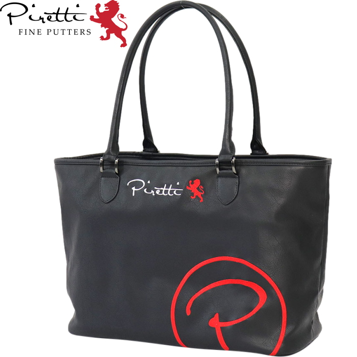 驚きの価格が実現！ Piretti Bag Tote ブラック トートバッグ PR-TB0003 ピレッティ ゴルフバッグ・キャディバッグ
