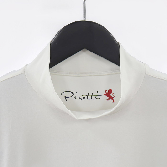 【新品】ピレッティ PR-WR0002 モックネックシャツ ホワイト L Piretti ピレッティ PR-WR0002 モックネックシャツ【日本規格品