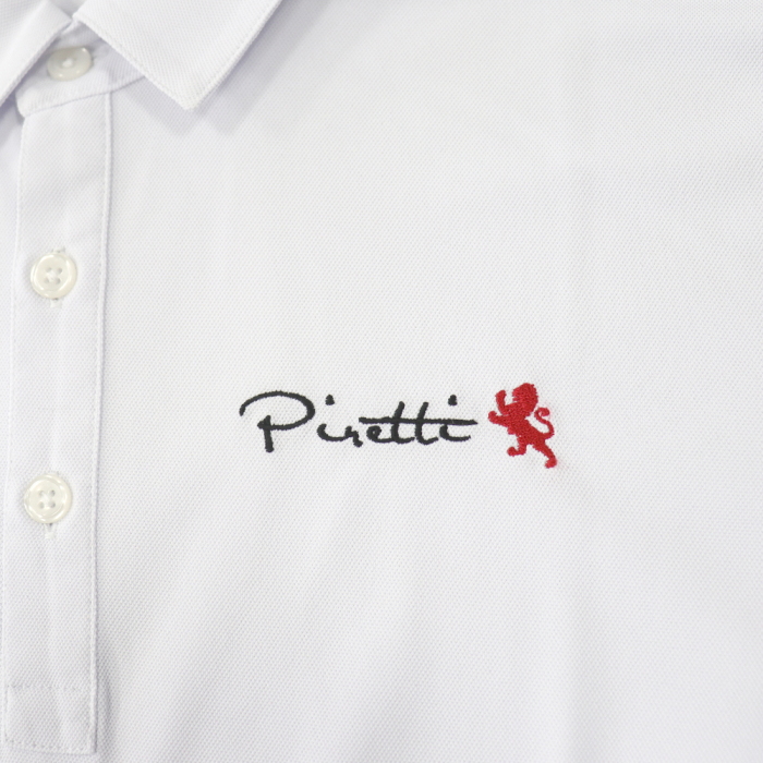 Piretti（ピレッティ） PR-WR0003 ポロシャツ サークルPロゴ入【日本