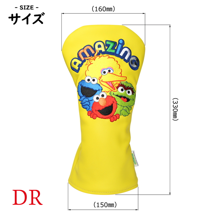 注目ショップ STREET SESAME セサミストリート （単品 ヘッドカバー ゴルフ その他