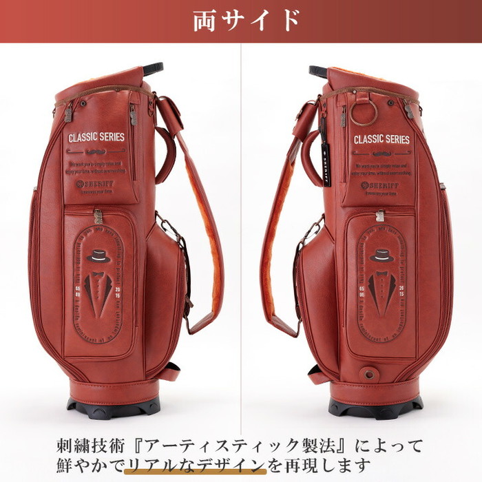 シェリフ　キャディバック　付属品　フード Amazon | SHERIFF シェリフ ゴルフ キャディバッグ クラシック