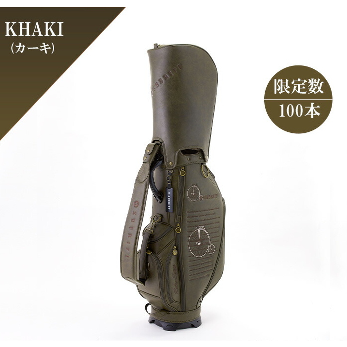 SHERIFF（シェリフ） SFR-001 レトロシリーズ キャディバッグ 9.5型