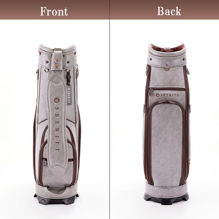 サンプル SHERIFF シェリフゴルフ ミュージック 限定キャディバッグ WH サンプル SHERIFF シェリフゴルフ ミュージック 限定キャディバッグ WH